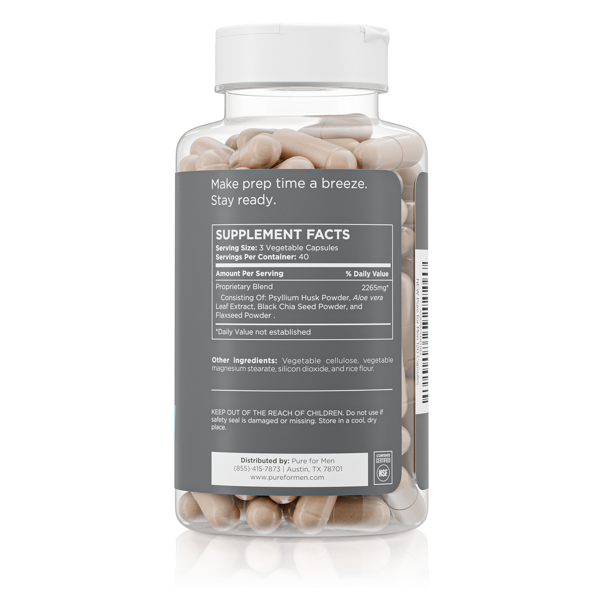 Stay Ready Fibre Capsules - EU