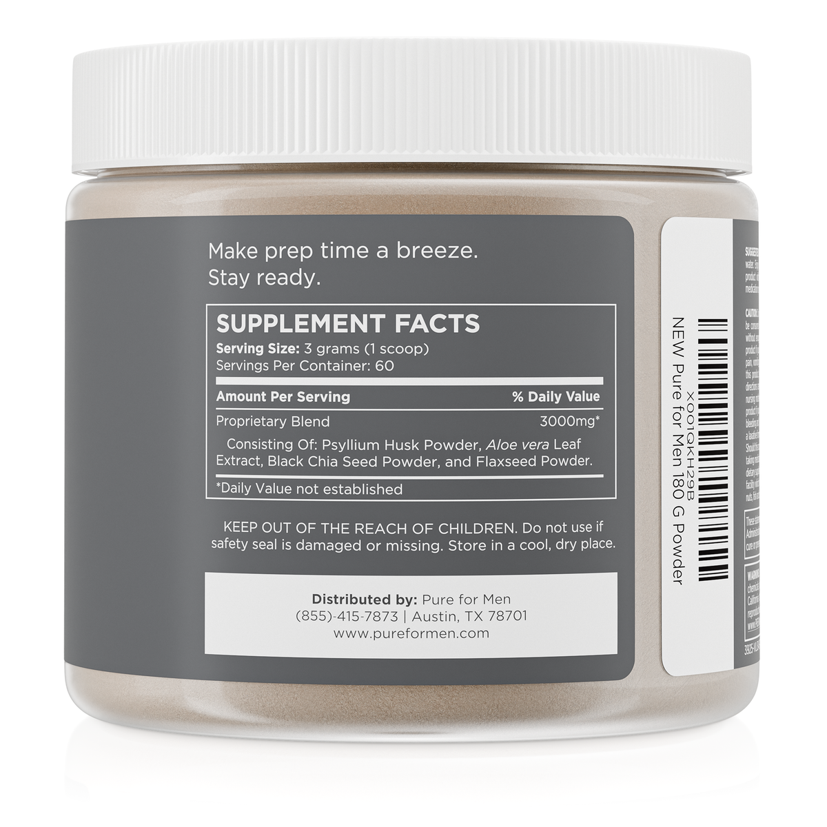 Stay Ready Fiber Powder