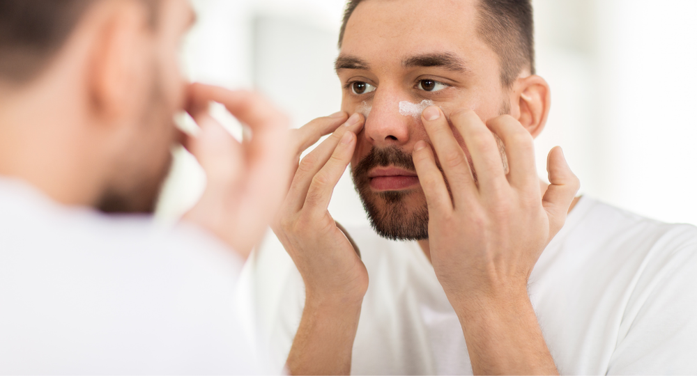 PFM blogg ansiktsvård rutin för män med normal till torr hud