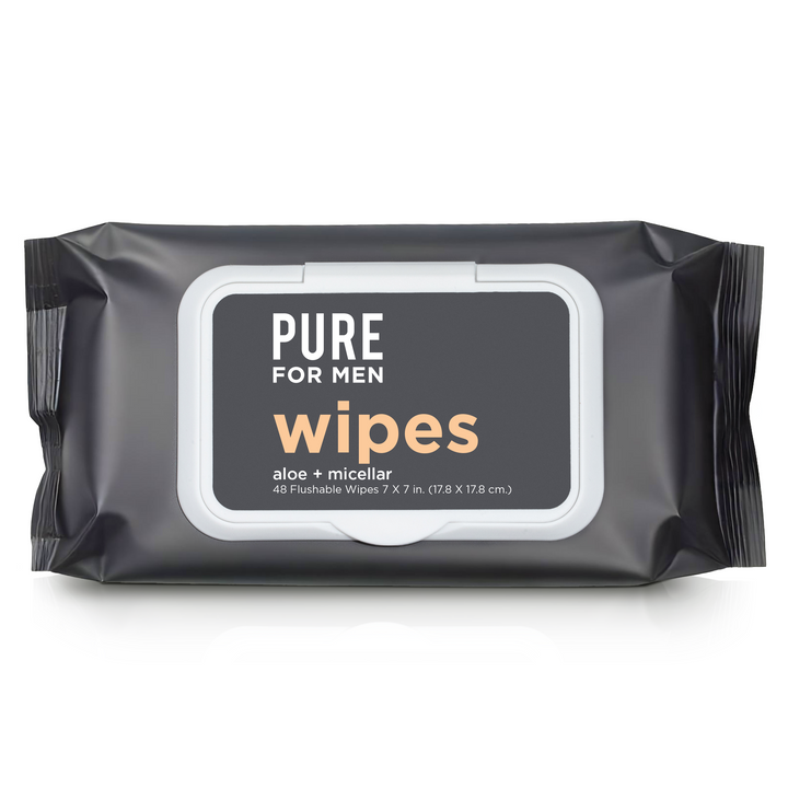Pure for Men Wipes pack