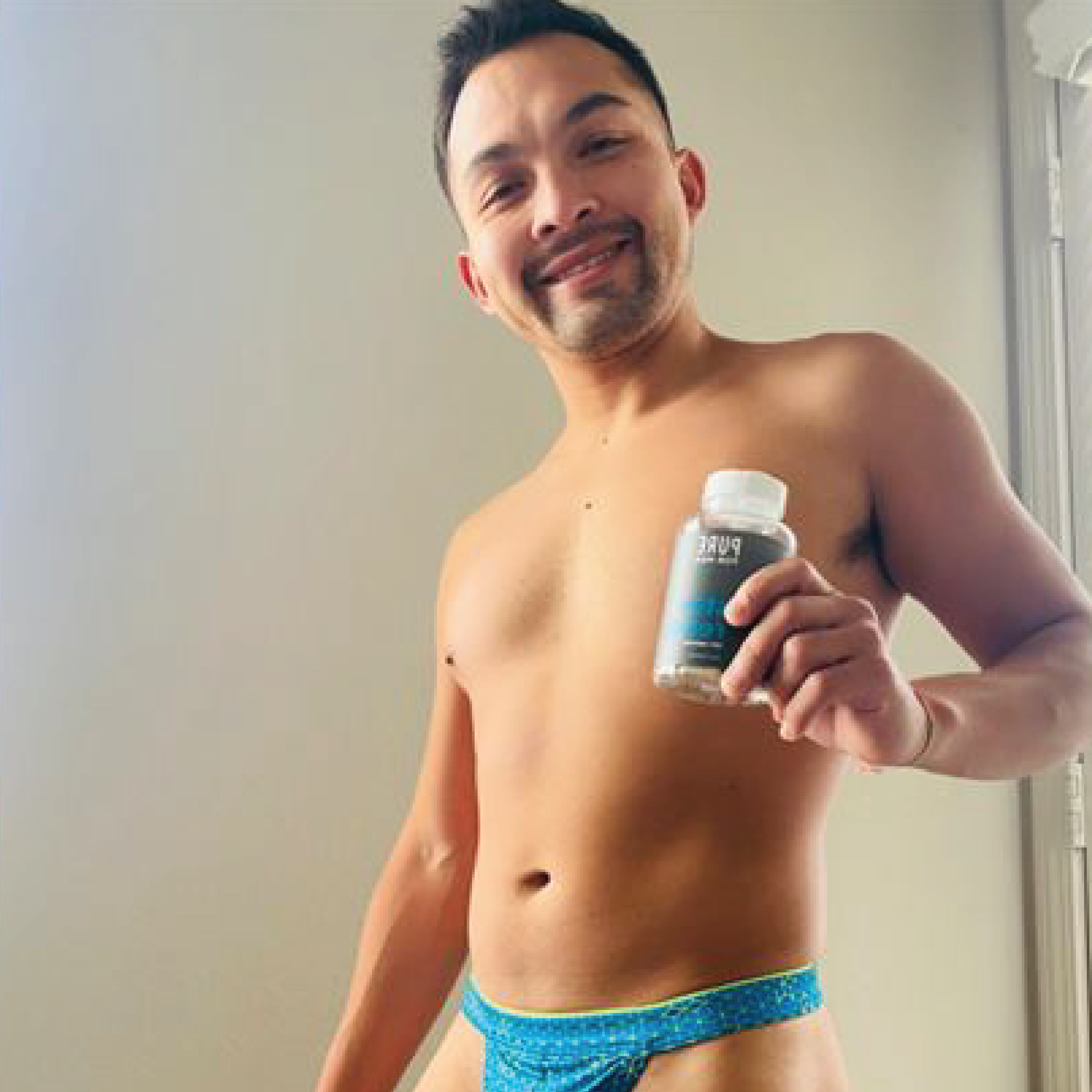 Pure for Men 5 Star Review Customer Testimonial Santiago Stay Ready Fiber