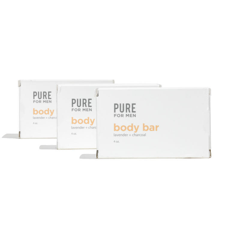 Barra per il corpo Pure For Men - Confezione da 3, scatola 