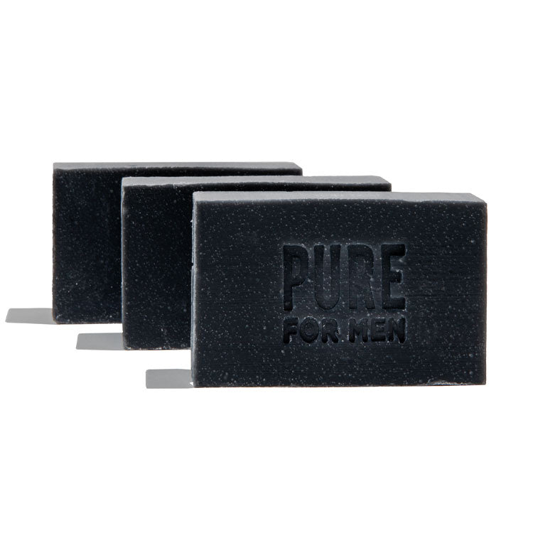Pure For Men Body Bar - 3 Pack, Front