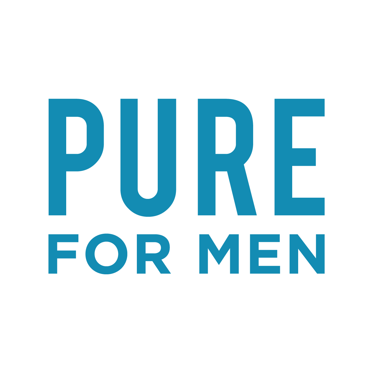 Pure for Men Logo Blue 300x300