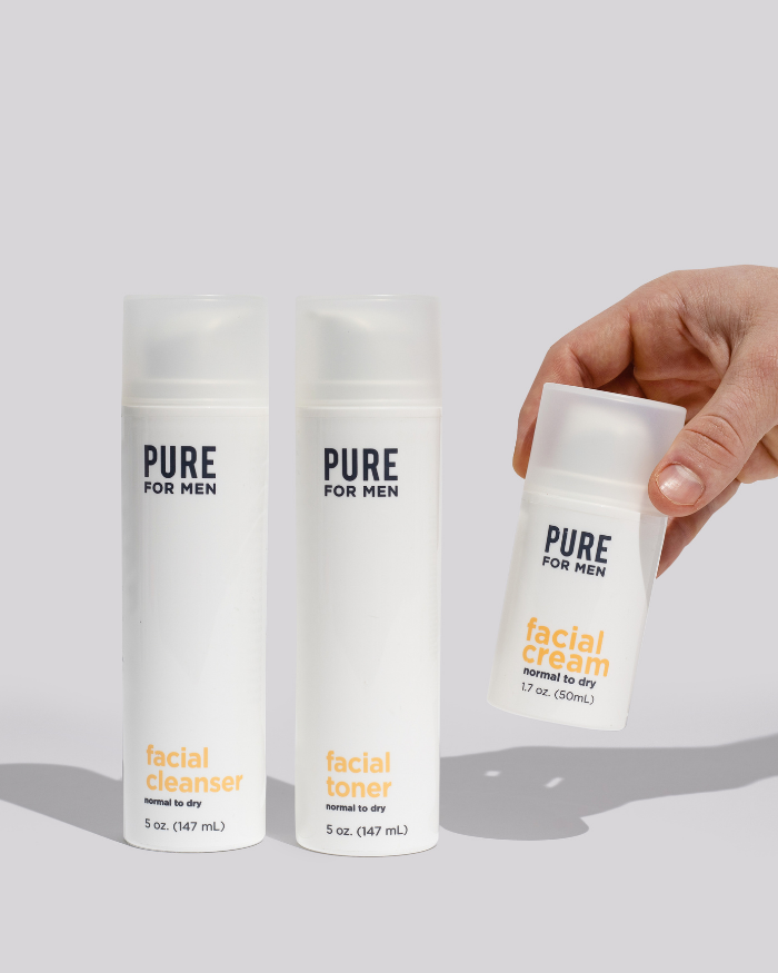 Pure For Men Face Care Kit - Normal till Torr