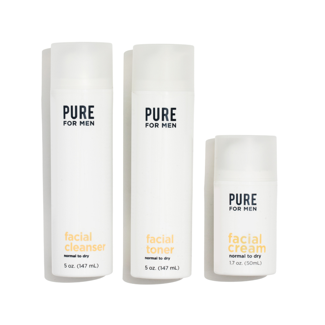 Pure for Men Face Care Collection Clean Products to Stay Glowing