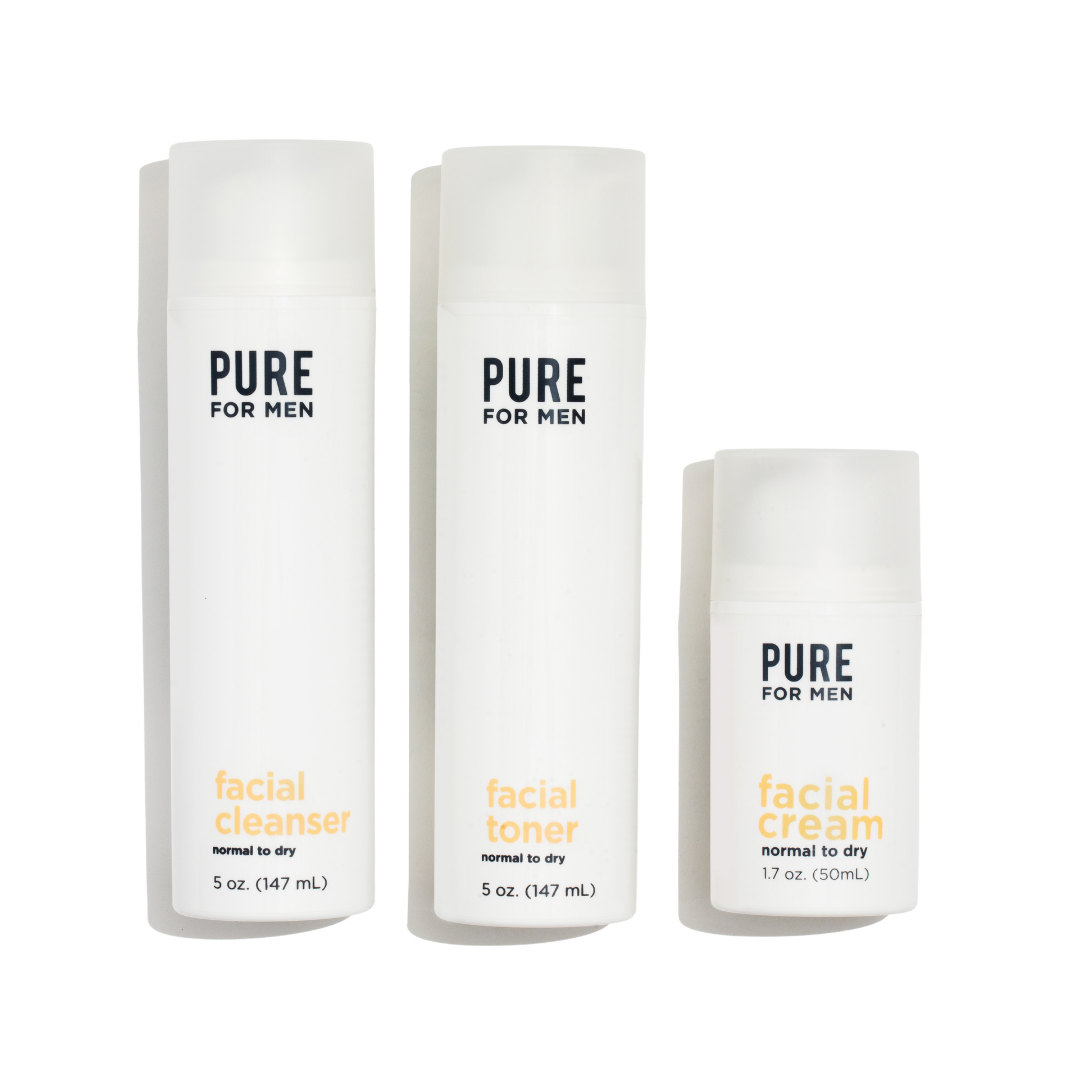 Pure For Men Face Care Kit: Normal till Torr